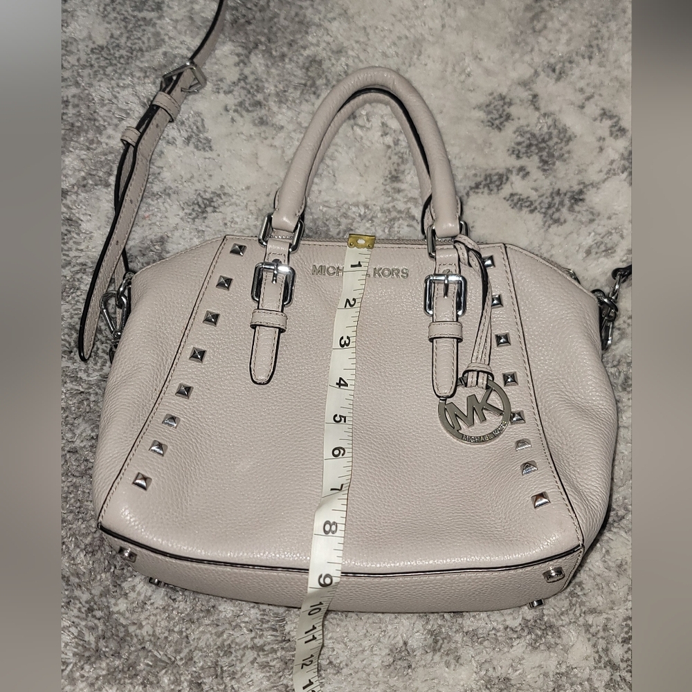 (SOLD) Michael Kors Gray Studded Women's Bag